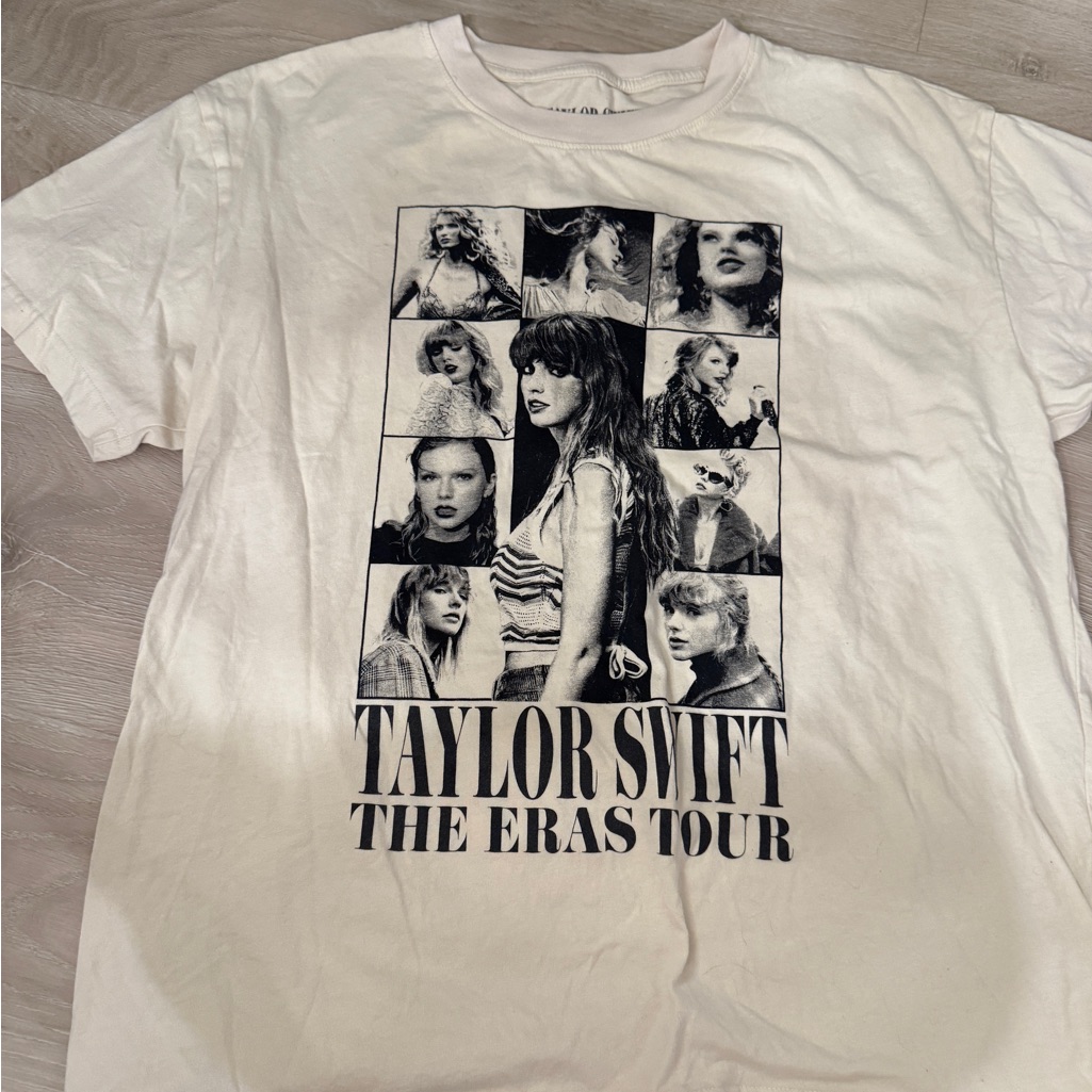 Taylor Swift The Eras Tour Graphic Tee - White